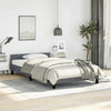 Stella Homewares Bed Frame without Mattress Dark Grey King Single Size Velvet