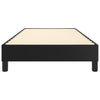 Stella Homewares Box Spring Bed without Mattress Black King Single Size Faux Leather