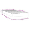 Stella Homewares Box Spring Bed without Mattress Black King Single Size Faux Leather