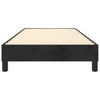 Stella Homewares Box Spring Bed without Mattress Black King Single Size Velvet