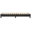 Stella Homewares Box Spring Bed without Mattress Black King Single Size Velvet
