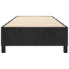 Stella Homewares Box Spring Bed without Mattress Black King Single Size Velvet