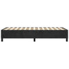 Stella Homewares Box Spring Bed without Mattress Black King Single Size Velvet