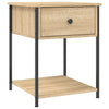 Stella Homewares Bedside Tables 2 pcs Sonoma Oak 44x45x58 cm Engineered Wood