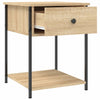 Stella Homewares Bedside Tables 2 pcs Sonoma Oak 44x45x58 cm Engineered Wood