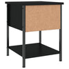 Stella Homewares Bedside Tables 2 pcs Black 34x35.5x45 cm Engineered Wood