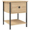 Stella Homewares Bedside Tables 2 pcs Sonoma Oak 34x35.5x45 cm Engineered Wood