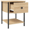 Stella Homewares Bedside Tables 2 pcs Sonoma Oak 34x35.5x45 cm Engineered Wood