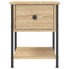 Stella Homewares Bedside Tables 2 pcs Sonoma Oak 34x35.5x45 cm Engineered Wood