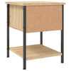 Stella Homewares Bedside Tables 2 pcs Sonoma Oak 34x35.5x45 cm Engineered Wood