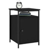 Stella Homewares Bedside Cabinets 2 pcs Black 40x42x60 cm Engineered Wood