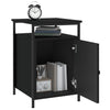 Stella Homewares Bedside Cabinets 2 pcs Black 40x42x60 cm Engineered Wood