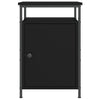 Stella Homewares Bedside Cabinets 2 pcs Black 40x42x60 cm Engineered Wood