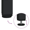 Stella Homewares Bedside Cabinets 2 pcs Black 40x42x60 cm Engineered Wood