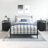 Stella Homewares Bedside Cabinets 2 pcs Black 40x42x60 cm Engineered Wood