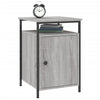 Stella Homewares Bedside Cabinets 2 pcs Grey Sonoma 40x42x60 cm Engineered Wood