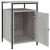 Stella Homewares Bedside Cabinets 2 pcs Grey Sonoma 40x42x60 cm Engineered Wood