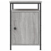 Stella Homewares Bedside Cabinets 2 pcs Grey Sonoma 40x42x60 cm Engineered Wood