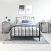 Stella Homewares Bedside Cabinets 2 pcs Grey Sonoma 40x42x60 cm Engineered Wood