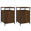 Stella Homewares Bedside Cabinets 2 pcs Brown Oak 40x42x60 cm Engineered Wood