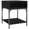 Stella Homewares Bedside Tables 2 pcs Black 40x41x50 cm Engineered Wood