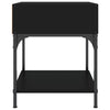 Stella Homewares Bedside Tables 2 pcs Black 40x41x50 cm Engineered Wood