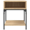 Stella Homewares Bedside Table Sonoma Oak 40x41x50 cm Engineered Wood