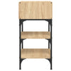 Stella Homewares Bedside Tables 2 pcs Sonoma Oak 35x34.5x70 cm Engineered Wood