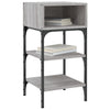 Stella Homewares Bedside Tables 2 pcs Grey Sonoma 35x34.5x70 cm Engineered Wood