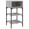 Stella Homewares Bedside Tables 2 pcs Grey Sonoma 35x34.5x70 cm Engineered Wood