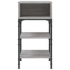 Stella Homewares Bedside Tables 2 pcs Grey Sonoma 35x34.5x70 cm Engineered Wood