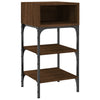 Stella Homewares Bedside Tables 2 pcs Brown Oak 35x34.5x70 cm Engineered Wood