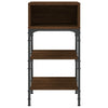 Stella Homewares Bedside Tables 2 pcs Brown Oak 35x34.5x70 cm Engineered Wood