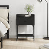 Stella Homewares Bedside Table Black 40.5x31x60 cm Engineered Wood