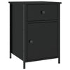 Stella Homewares Bedside Cabinets 2 pcs Black 40x42x60 cm Engineered Wood