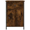 Stella Homewares Bedside Cabinets 2 pcs Smoked Oak 40x42x60 cm Engineered Wood