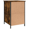 Stella Homewares Bedside Cabinets 2 pcs Smoked Oak 40x42x60 cm Engineered Wood