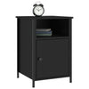 Stella Homewares Bedside Cabinets 2 pcs Black 40x42x60 cm Engineered Wood