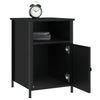 Stella Homewares Bedside Cabinets 2 pcs Black 40x42x60 cm Engineered Wood