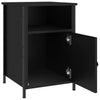 Stella Homewares Bedside Cabinets 2 pcs Black 40x42x60 cm Engineered Wood