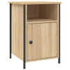 Stella Homewares Bedside Cabinet Sonoma Oak 40x42x60 cm Engineered Wood