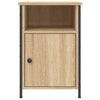 Stella Homewares Bedside Cabinet Sonoma Oak 40x42x60 cm Engineered Wood