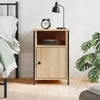 Stella Homewares Bedside Cabinet Sonoma Oak 40x42x60 cm Engineered Wood