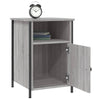 Stella Homewares Bedside Cabinets 2 pcs Grey Sonoma 40x42x60 cm Engineered Wood