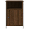 Stella Homewares Bedside Cabinets 2 pcs Brown Oak 40x42x60 cm Engineered Wood
