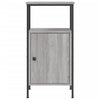 Stella Homewares Bedside Cabinets 2 pcs Grey Sonoma 41x31x80 cm Engineered Wood