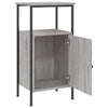 Stella Homewares Bedside Cabinets 2 pcs Grey Sonoma 41x31x80 cm Engineered Wood