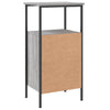 Stella Homewares Bedside Cabinets 2 pcs Grey Sonoma 41x31x80 cm Engineered Wood