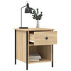 Stella Homewares Bedside Cabinets 2 pcs Sonoma Oak 40x42x50 cm Engineered Wood