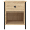 Stella Homewares Bedside Cabinets 2 pcs Sonoma Oak 40x42x50 cm Engineered Wood